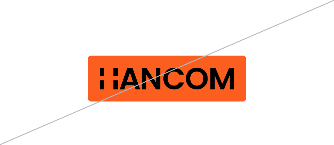 오렌지 컬러는 포인트 컬러이므로 배경색으로 사용하지 않습니다.